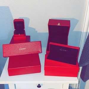 Lot of Used Cartier Box
